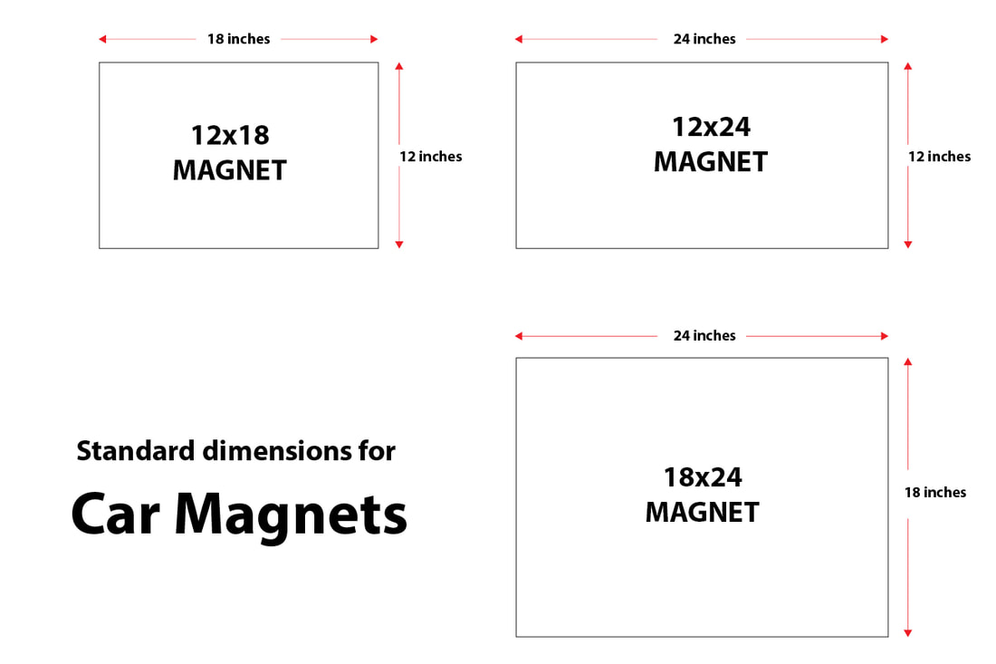 Car Door Magnets (24x18) 30 mil